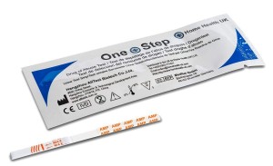 Drogentest Amphetamin - Schnelltest, 10 Stk.